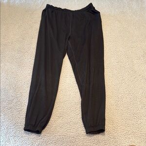 Vuori Boyfriend Sweatpant Midnight Black Activewear Pants size S